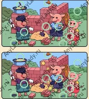 Сюжетный режим игры Find out Животное Уровень 6