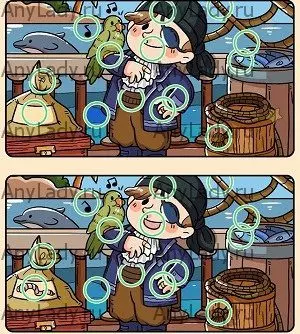 Сюжетный режим игры Find out Океан Уровень 11